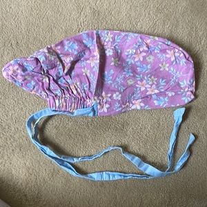 Floral Scrub Cap